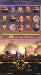 Journey To The Wealth · Mekanisme Transformasi Karakter dan Putaran Respin Journey to the Wealth